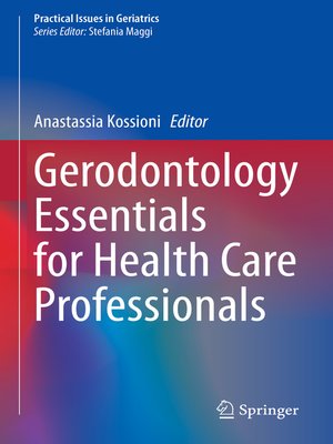 cover image of Gerodontology Essentials for Health Care Professionals